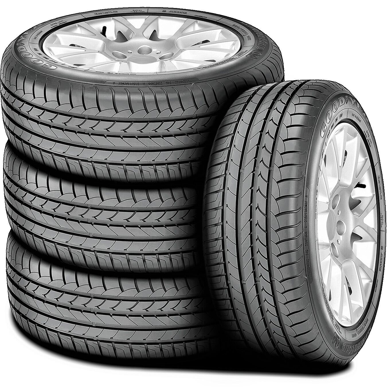 4 Tires Goodyear EfficientGrip 235/45R18 94Y High Performance