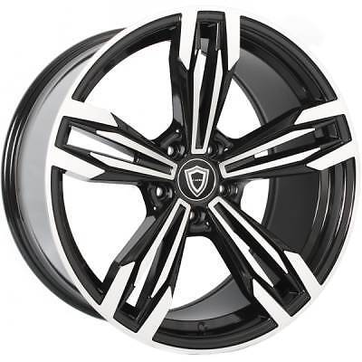 4 ~ 20x8.5 Capri Luxury Alloy 5111 Wheels 5x120 +35mm Black Machined Wheels rims