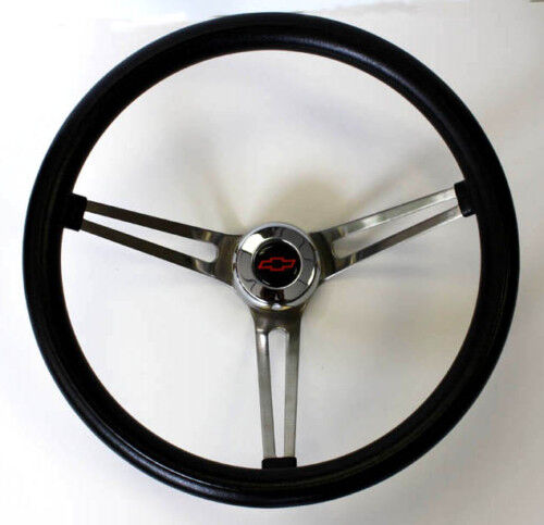 Chevrolet Pick Up C10 C20 C30 Blazer Grant Black Steering Wheel Red/Blk 15