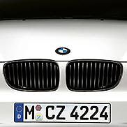 BMW PERFORMANCE BLACK KIDNEY GRILLE FOR 3 SERIES  RIGHT HAND ONLY  51712158984