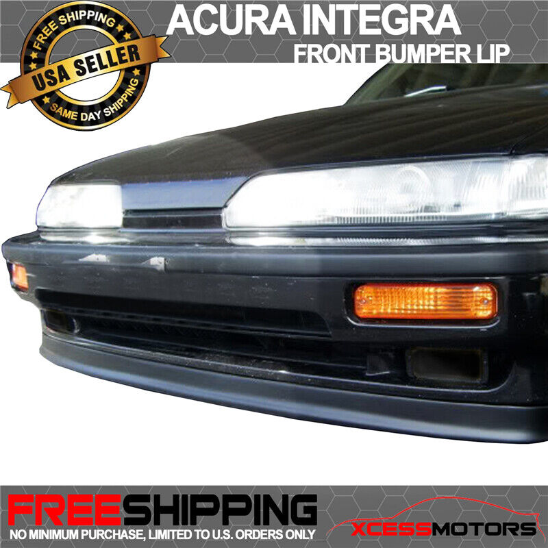 Fits 90-91 Acura Integra JDP Style Front Bumper Lip Spoiler PU