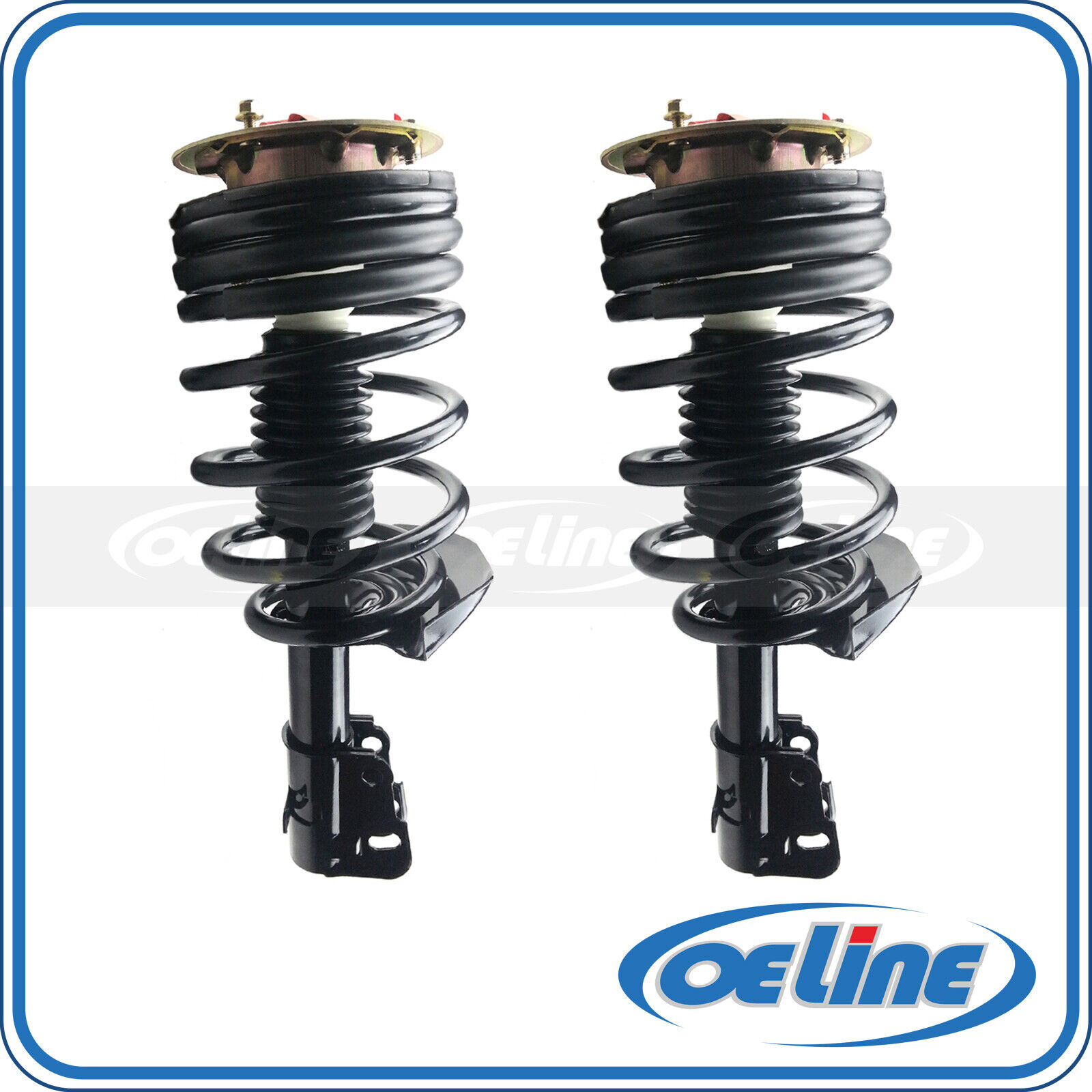 2x Front Complete Struts & Coil Springs w/ Mounts for 90-96 Chevrolet Lumina APV