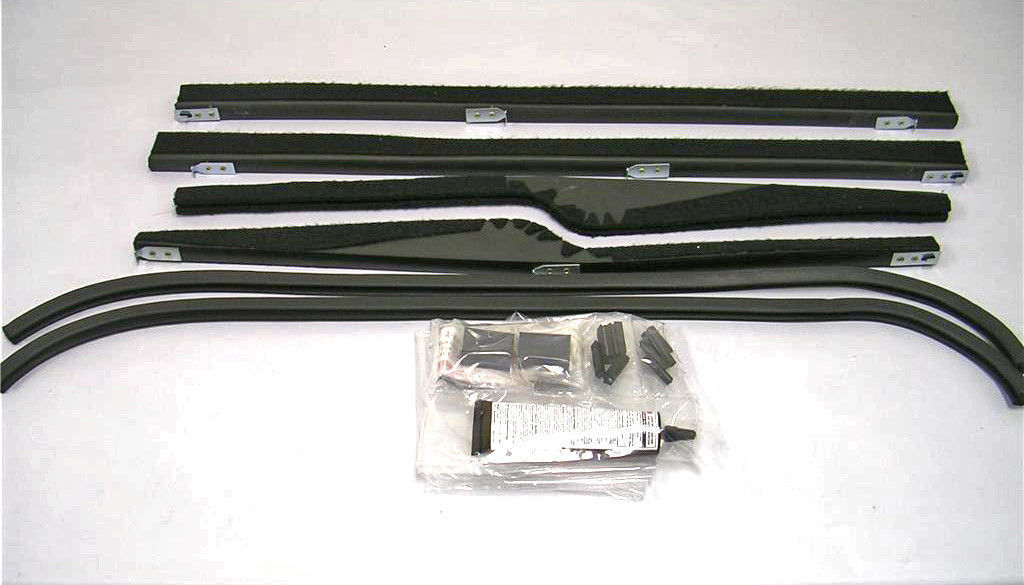 1932 Ford 3 Window Coupe Front Window Channel Kit '32 Duece * Set For Both Doors