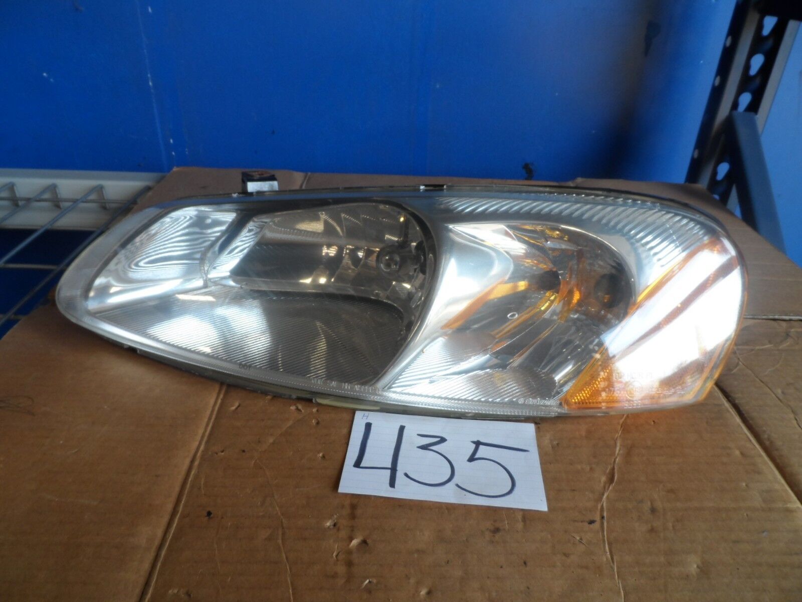 01 02 03 Chrysler Sebring 4 Door DRIVER Side Halogen Headlight front light #435