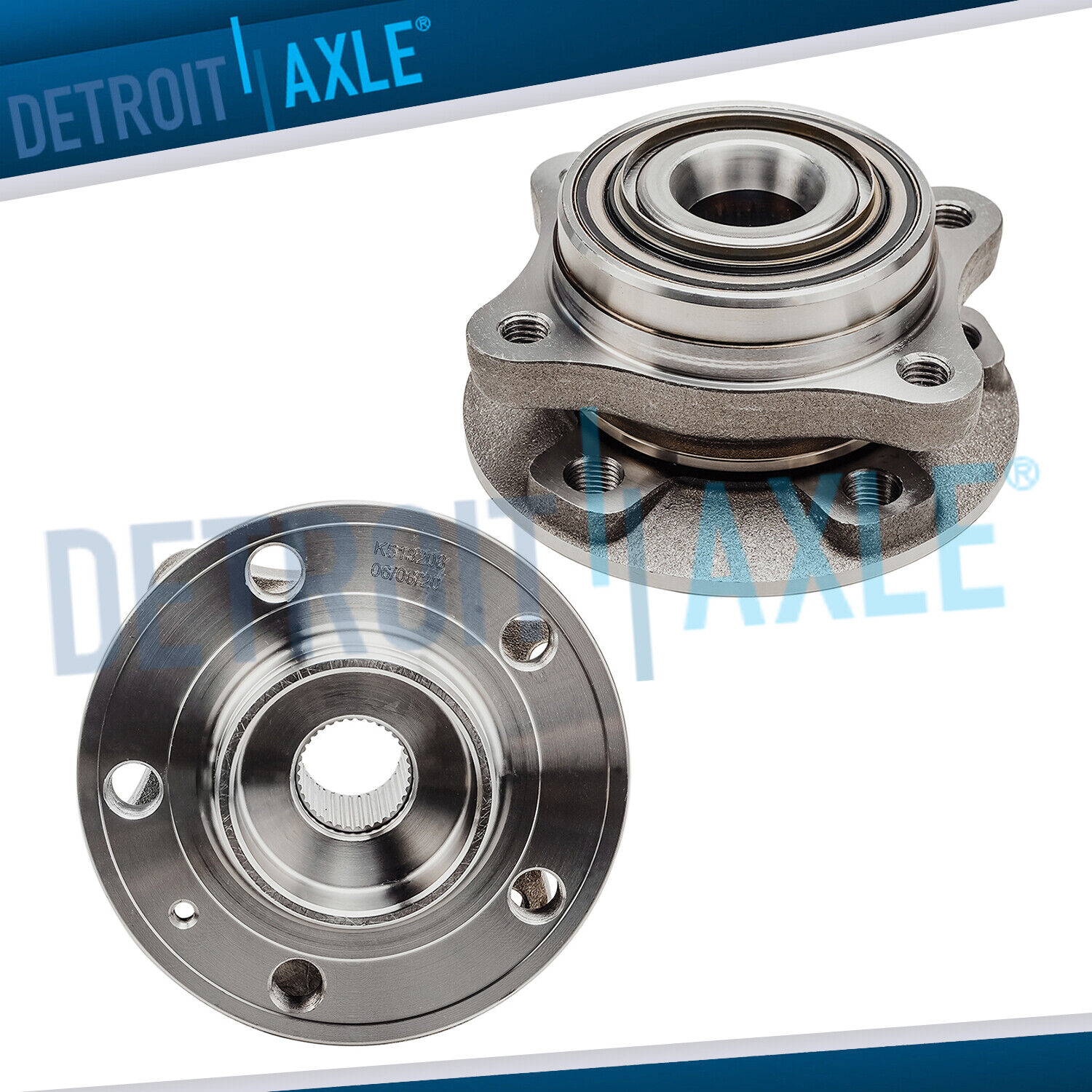 36 SPLINE COUNT  Front Wheel Hub and Bearing for 2003 2004 2005-2007 Volvo XC90