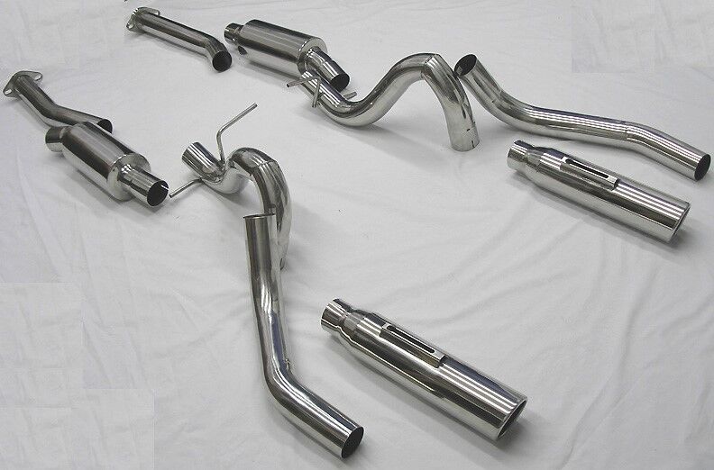 SSS Exhaust 99-04 Mustang GT 4.6l Terminator Cat Back Stainless Steel