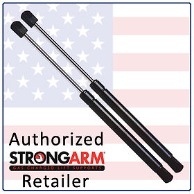 Two USA-Made Rear Glass Lift Supports (Shocks/Struts/Arm Props/Gas Springs) 4644