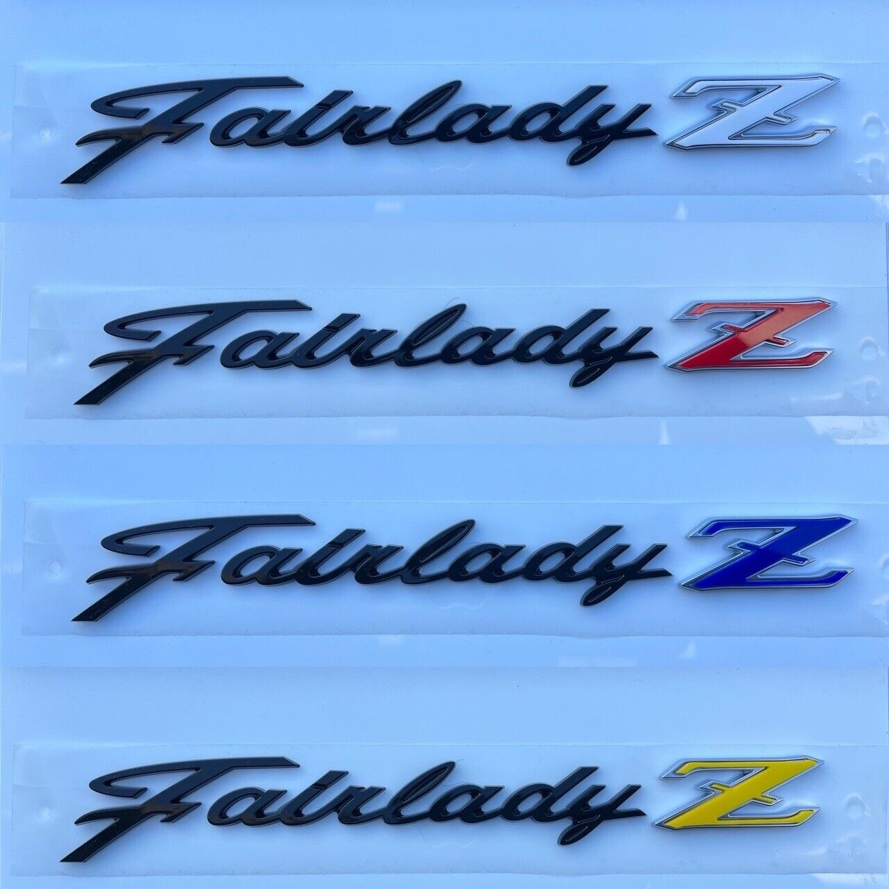 2023/2024 Fairlady Z Factory Spirit Everest White Emblem Insert RZ34 Nissan Z