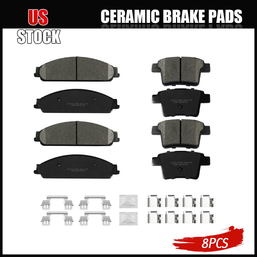 Front And Rear Ceramic Brake Pad for Ford Taurus Freestyle Mercury Montego Sable
