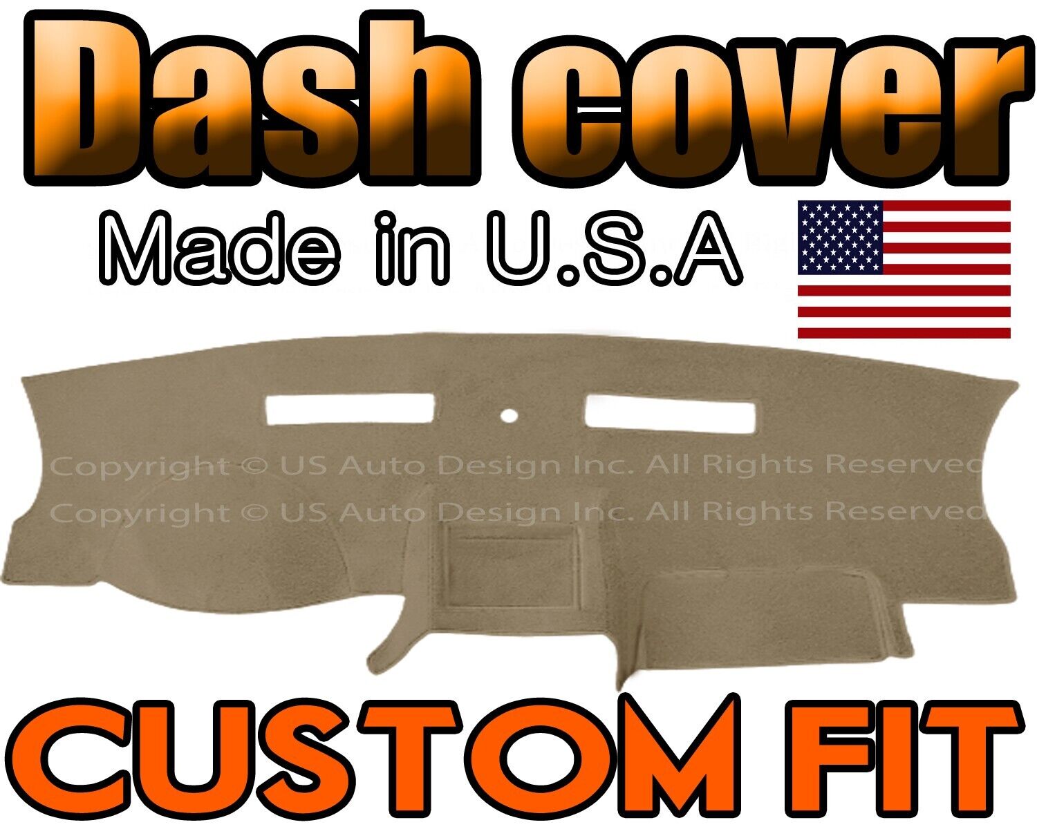 fits 2009 - 2012  VOLKSWAGEN ROUTAN  DASH COVER  DASHBOARD PAD /  BEIGE