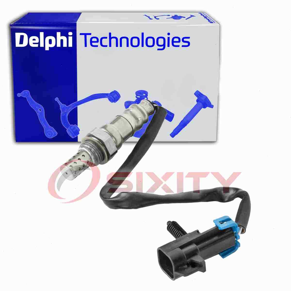Delphi Rear Oxygen Sensor for 1996-1997 GMC Safari 4.3L V6 Exhaust Emissions oo