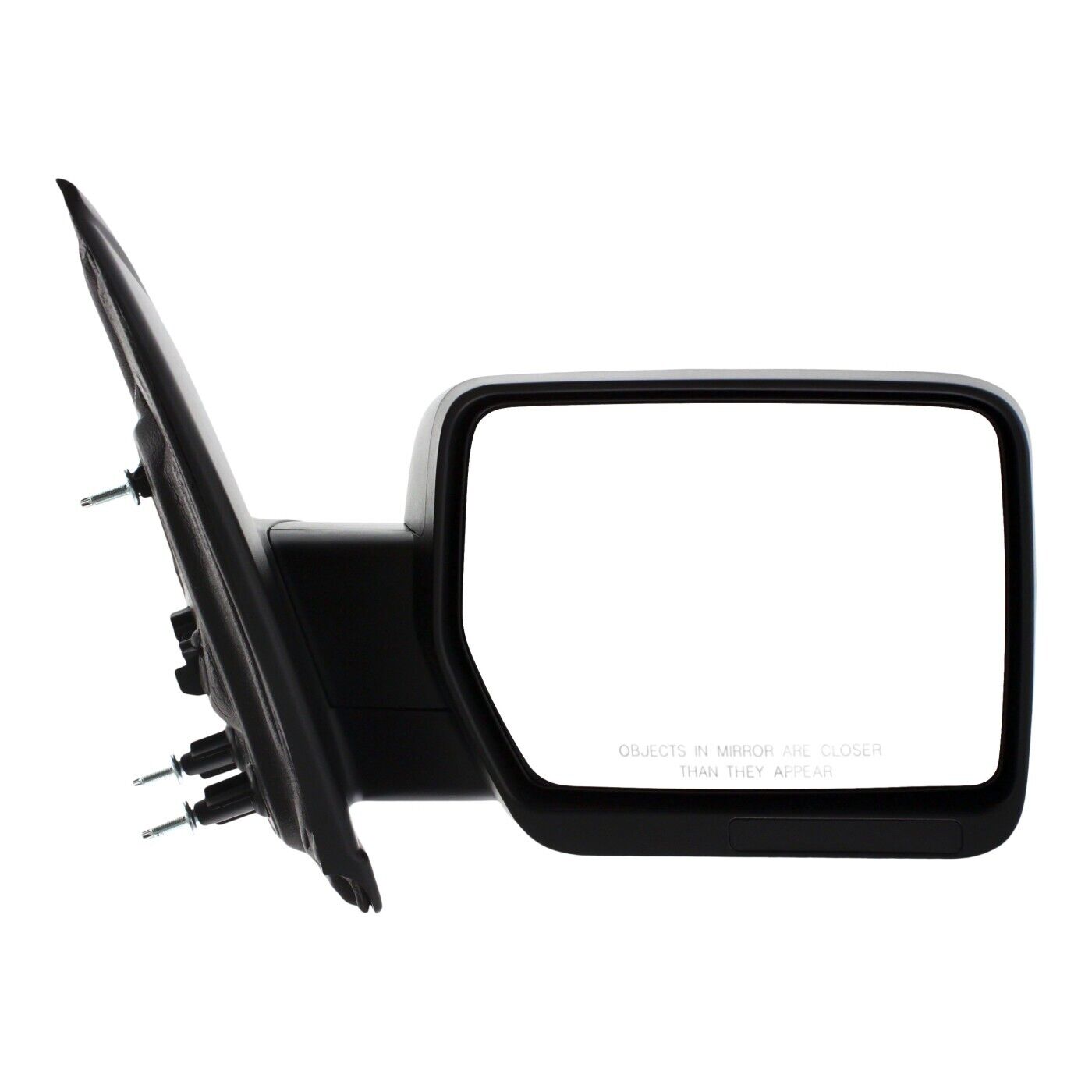 Power Mirror For 2009-2010 Ford F-150 Front Right Manual Folding Textured Black