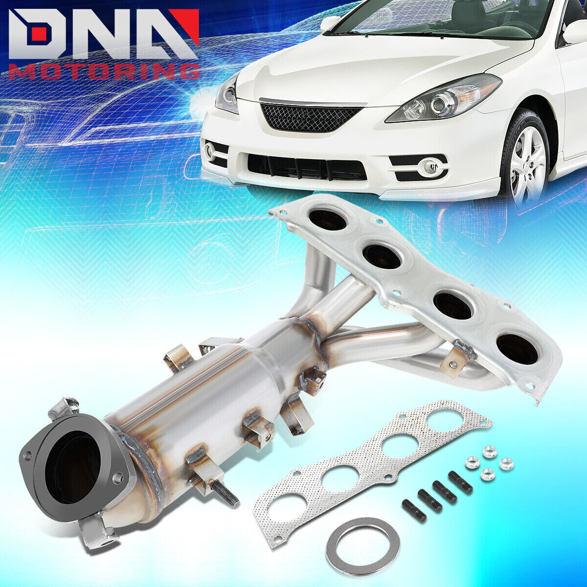 FOR 2002-2006 TOYOTA CAMRY 2.4L SOLARA CATALYTIC CONVERTER EXHAUST MANIFOLD KIT