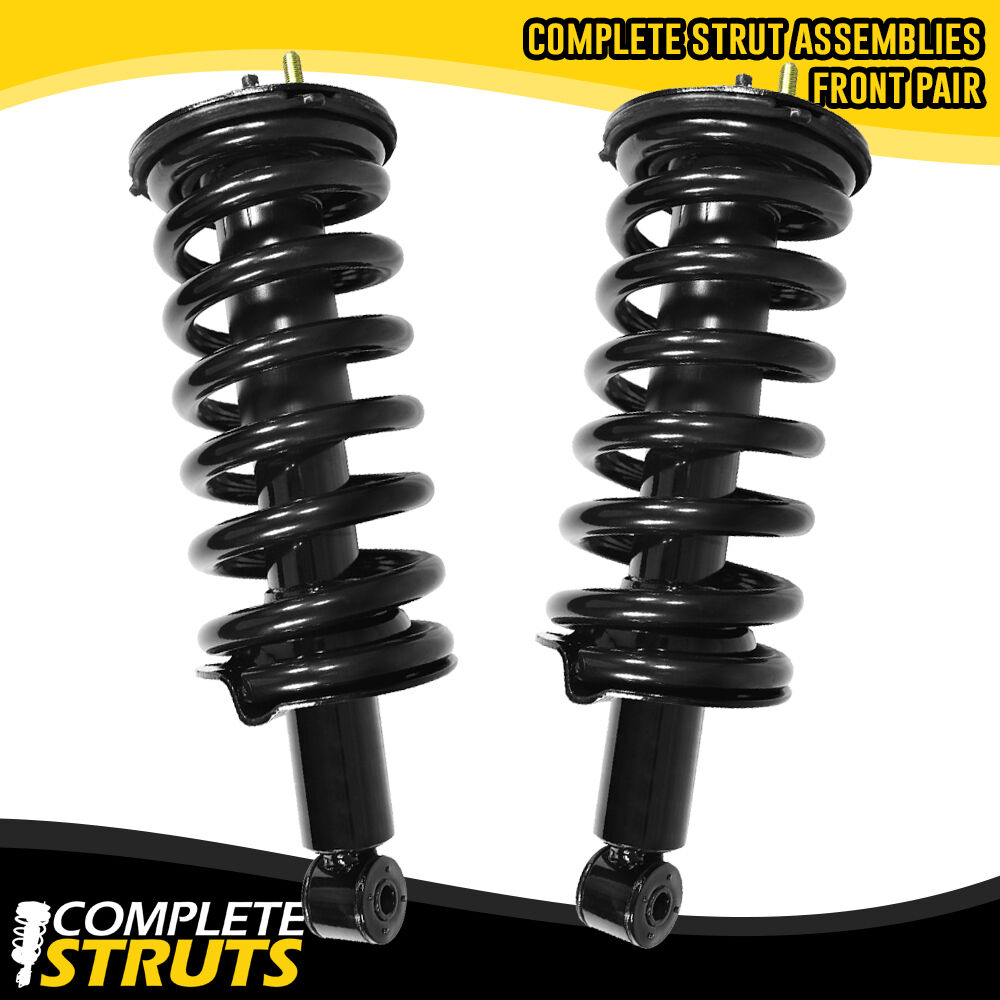 Front Complete Struts & Coil Spring Assemblies for 2004-2015 Nissan Titan 4WD