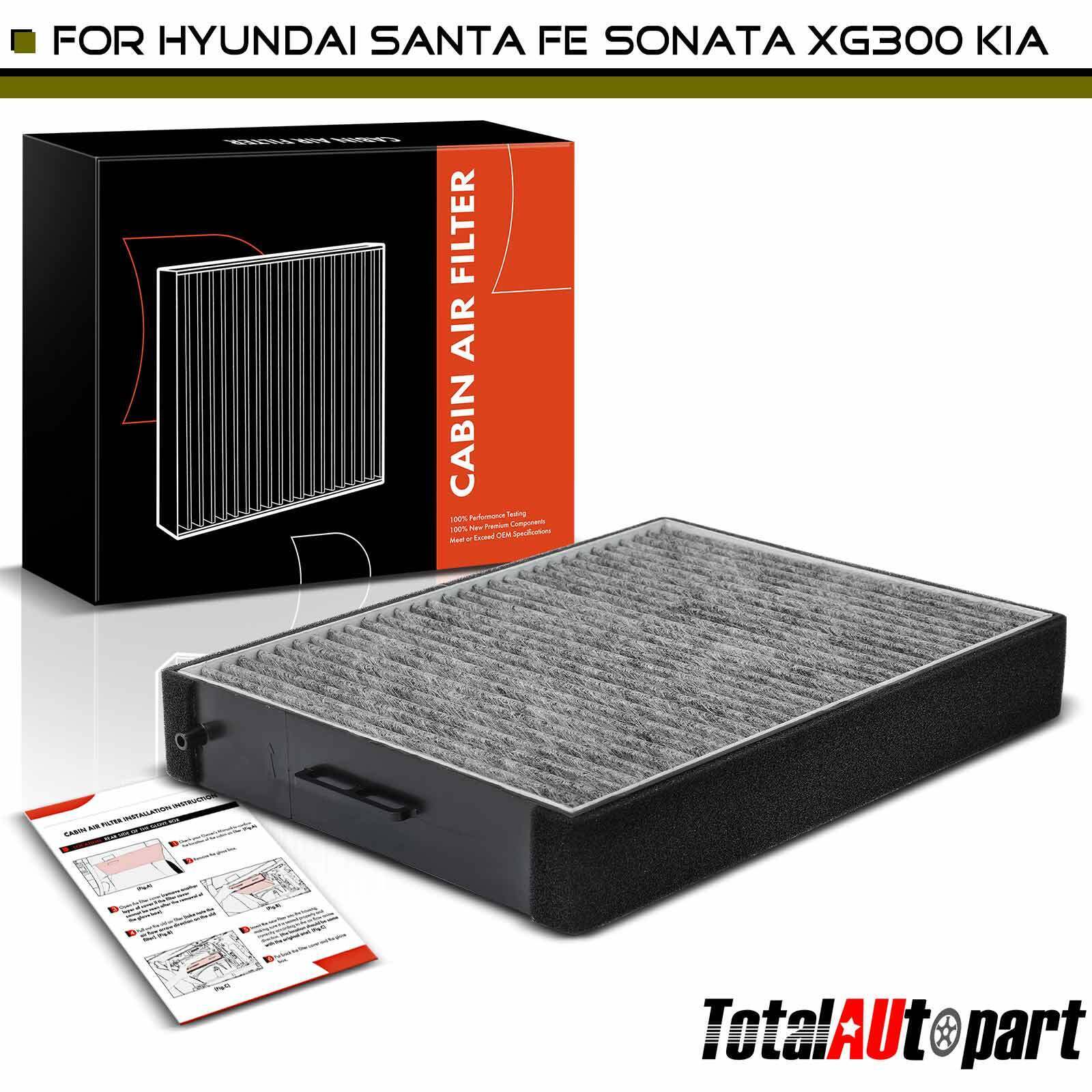Activated Carbon Cabin Air Filter for Hyundai Sonata Santa Fe XG350 Kia Optima