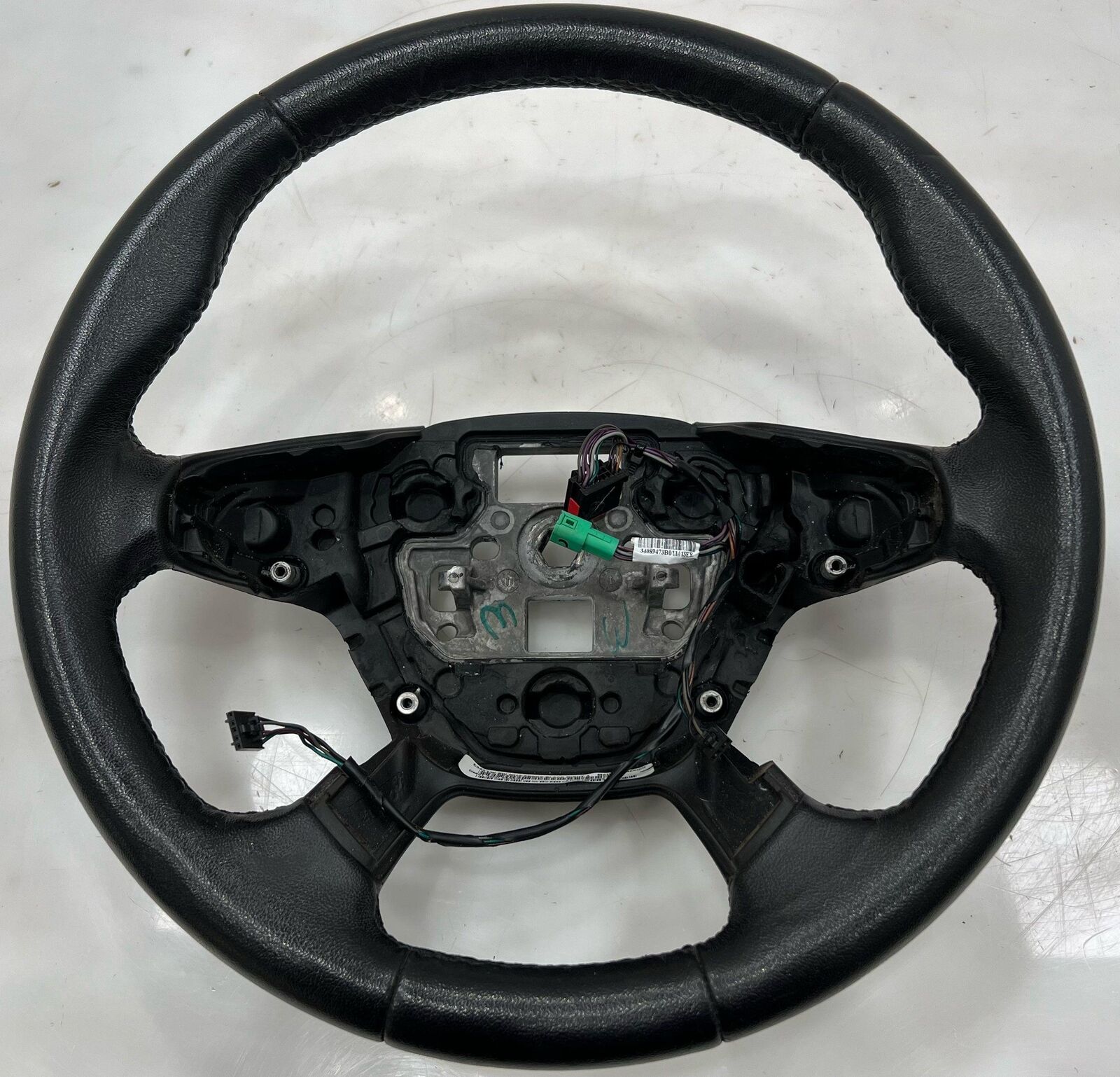 2013 - 2018 Ford C-Max Steering Wheel - Black Leather OEM DV6Z3600AA