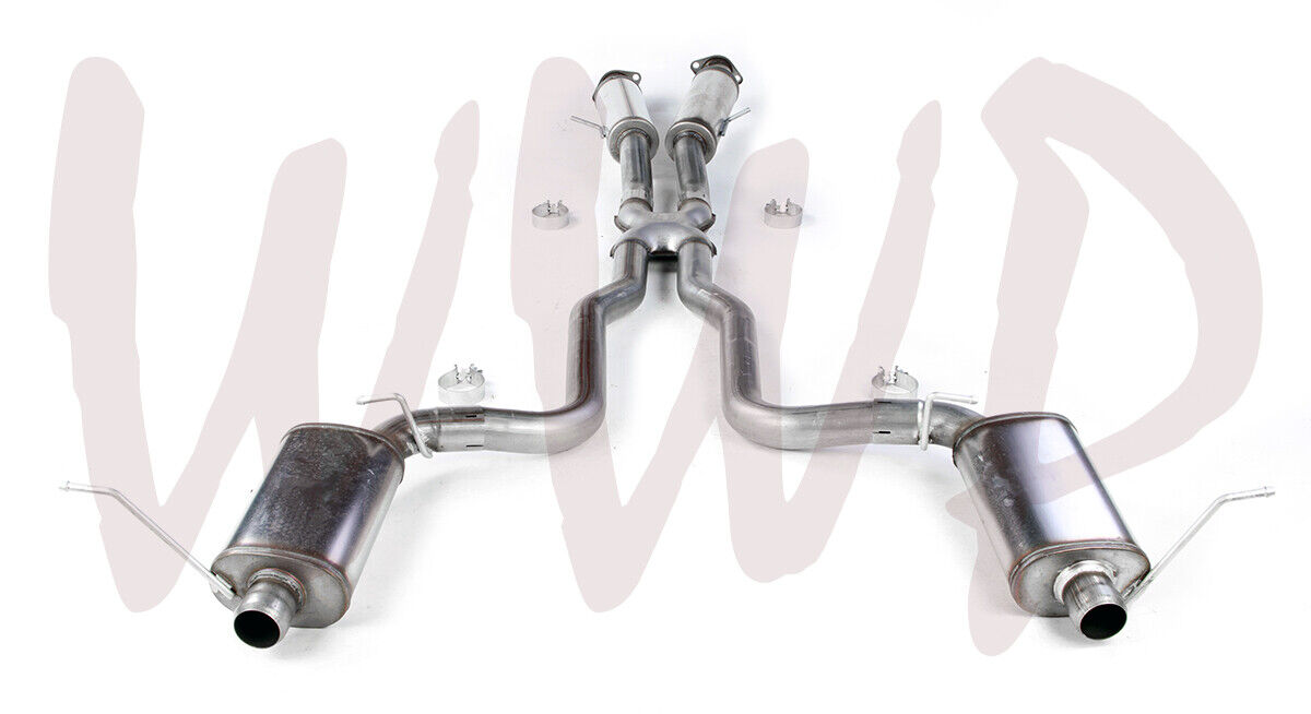 Stainless CatBack Exhaust Muffler System For 12-21 Jeep Grand Cherokee 6.2L/6.4L