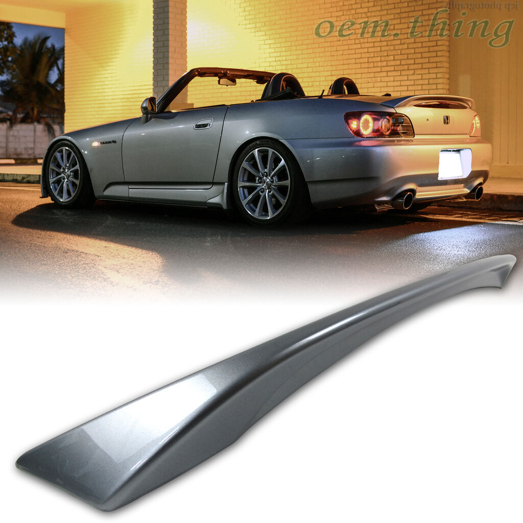 PAINTED HONDA S2000 Convertible OE Type Rear Boot Trunk Spoiler ABS 09 #NH552M ○