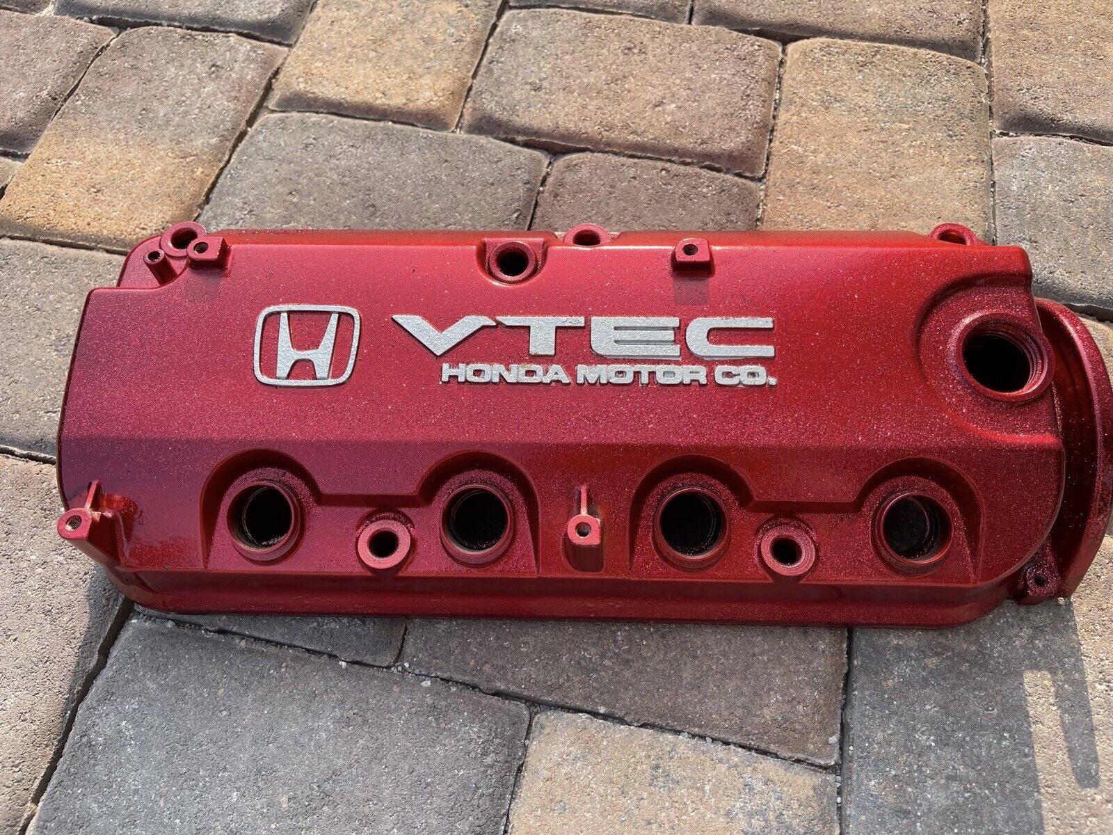 F22 94-97 & F23 98-02 Honda VTEC Valve Cover F Series RED WITH RED GLITTER