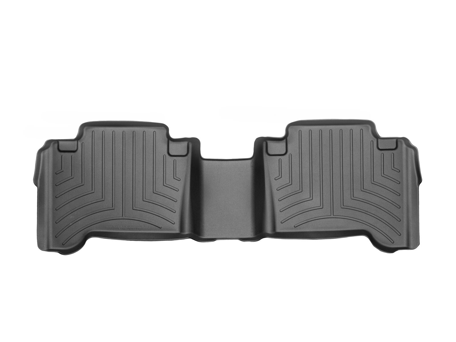 WeatherTech FloorLiner for Toyota Tacoma- Double Cab- 2005-2015- 2nd Row- Black