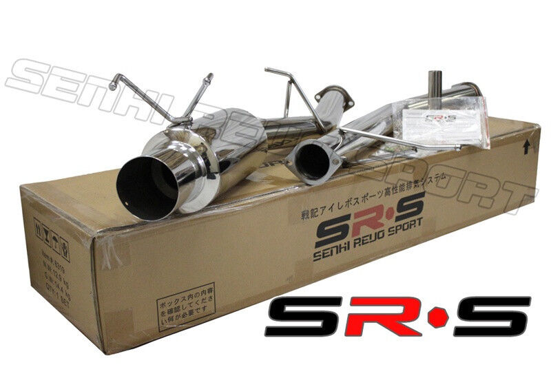 SR*S SRS CATBACK EXHAUST FOR 1995-1998 NISSAN  240SX S14 3