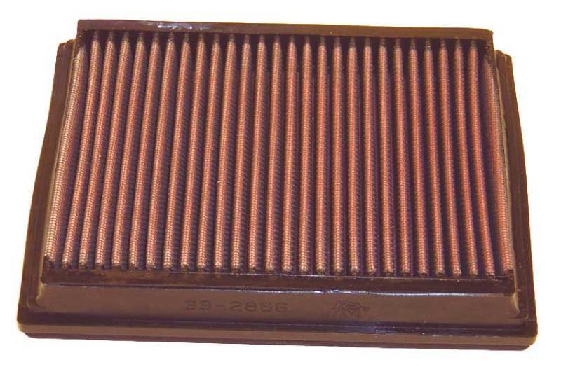 K&N Replacement Air Filter AUDI RS6, 4.2L-V8 (TWIN TURBO); 2002-2003 (2 FILTERS