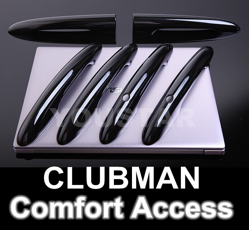 USA STOCK 6x Comfort Piano Black Door Handle Covers for MINI Cooper F54 CLUBMAN