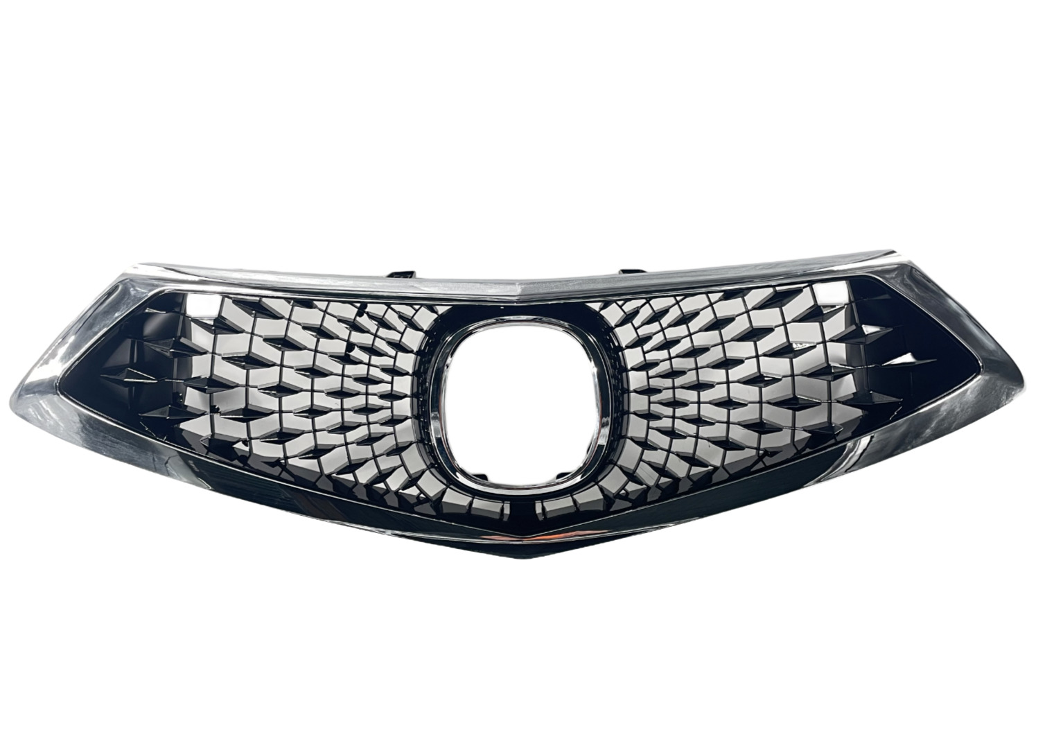 ⭐⭐ FOR 2019 - 2021 ACURA RDX FRONT BUMPER UPPER GRILLE W/ CHROME MOLDING ⭐⭐