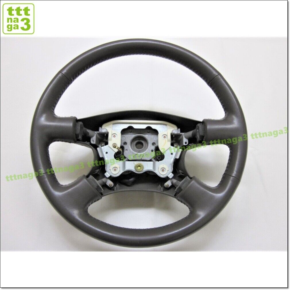 Nissan Bluebird Sylphy G10 QG10 Leather Steering Wheel OEM JDM Genuine #7058