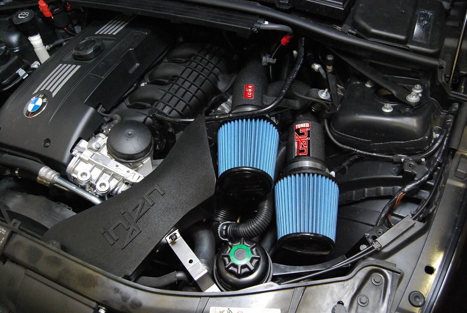 Injen SP Black Cold Air Intake for 2007-2010 BMW 335i 135i w/o Active Steering
