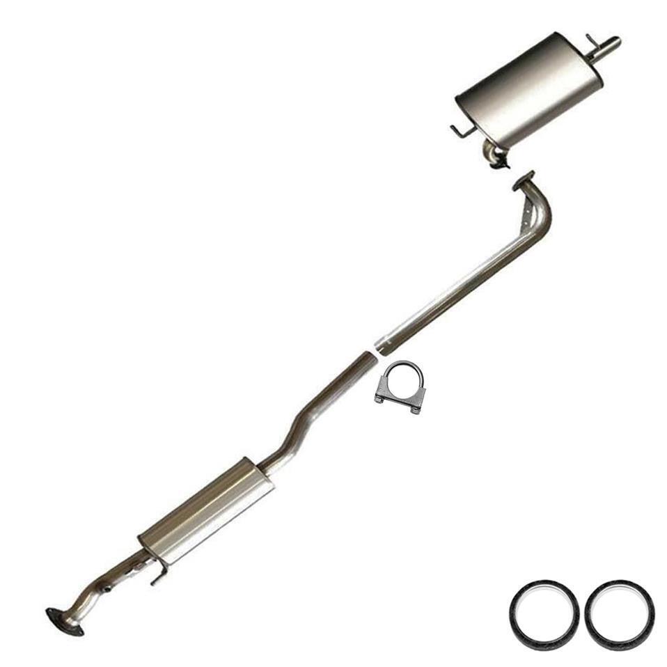Stainless Steel Resonator Muffler Exhaust System fits: 97-01 Camry 02-03 Solara