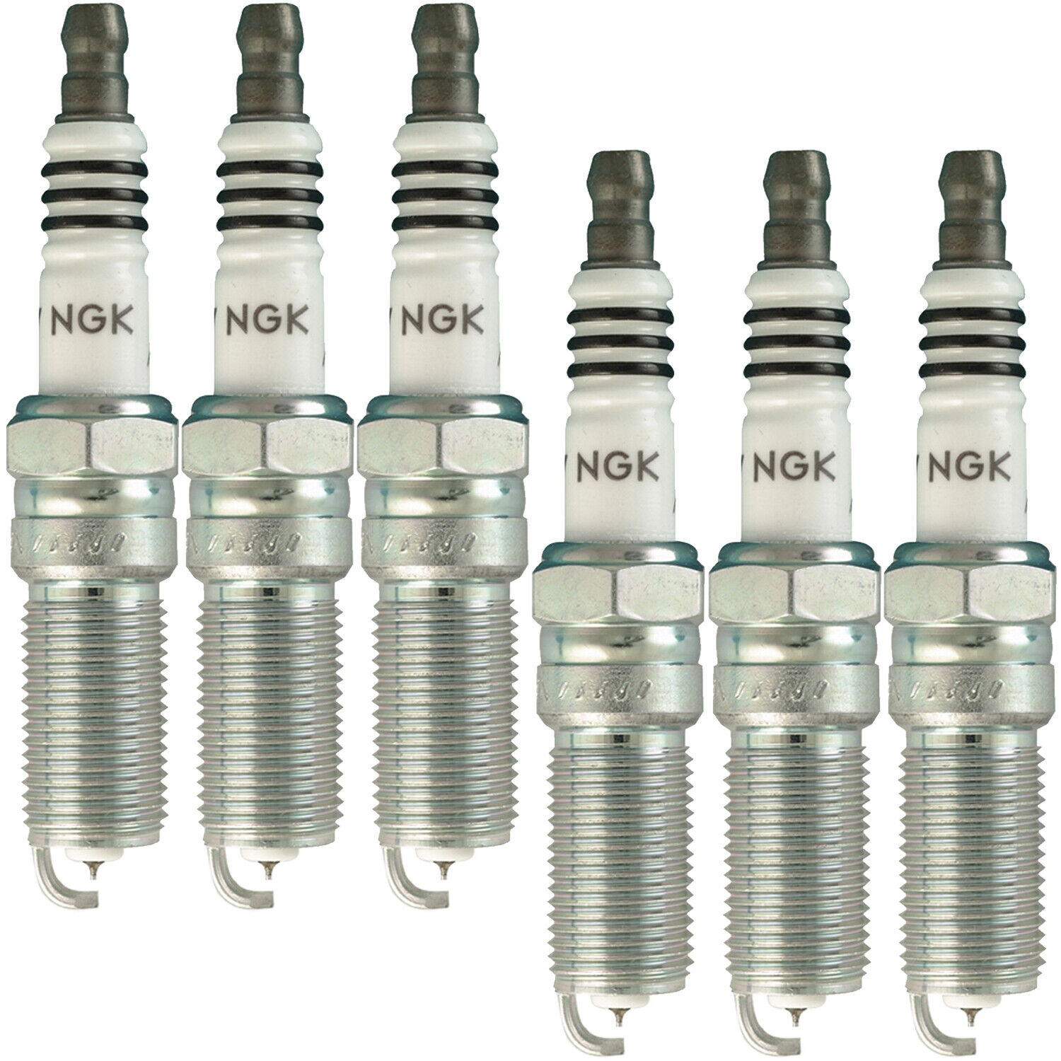 NGK 94374 Set of 6 Iridium IX Spark Plug Gap 0.032\