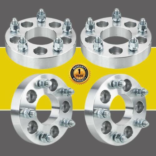 4Pc 5x4.5 to 5x5 1.25 inch Adapters Wheel Spacers For Jeep Wrangler Ford Mustang