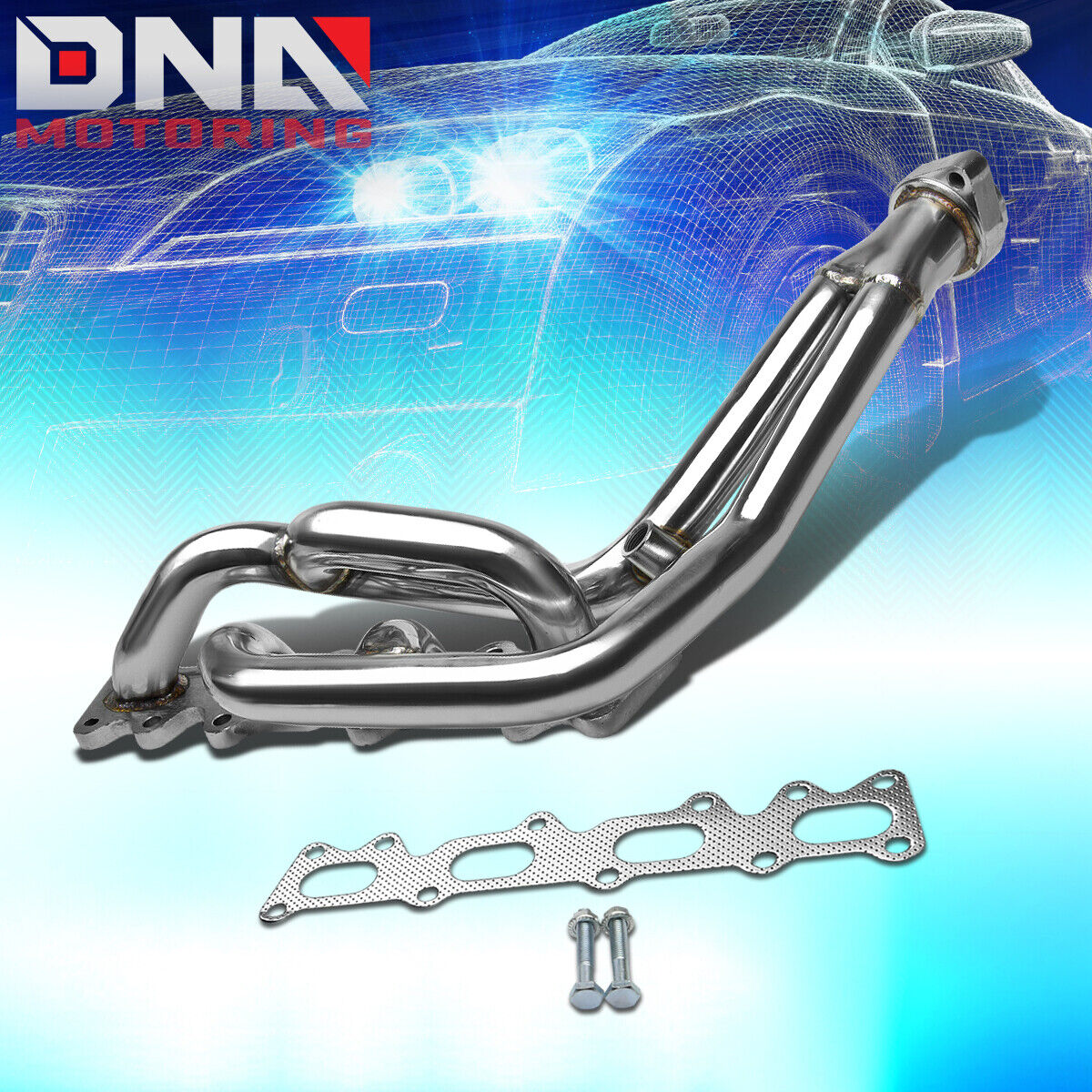 STAINLESS STEEL 4-2-1 HEADER FOR MERCEDES BENZ W202/203 2.2/2.3 EXHAUST/MANIFOLD