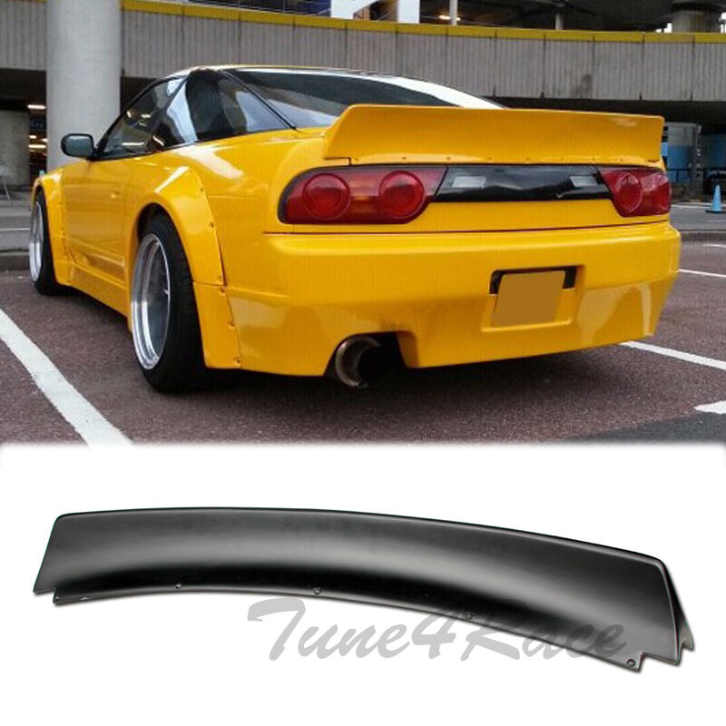 For 89-94 240SX S13 Hatchback Bunny Style Rear Trunk Spoiler Wing