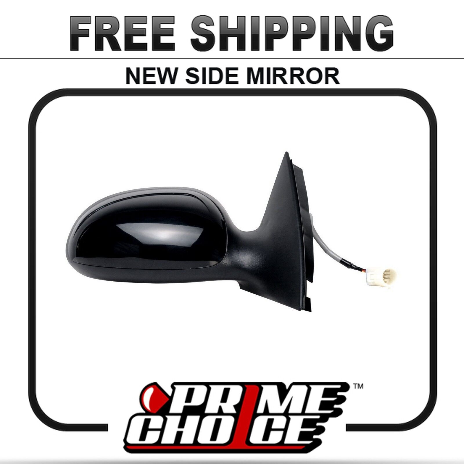 New Power Right Passenger Side View Door Mirror for a Ford Taurus Mercury Sable
