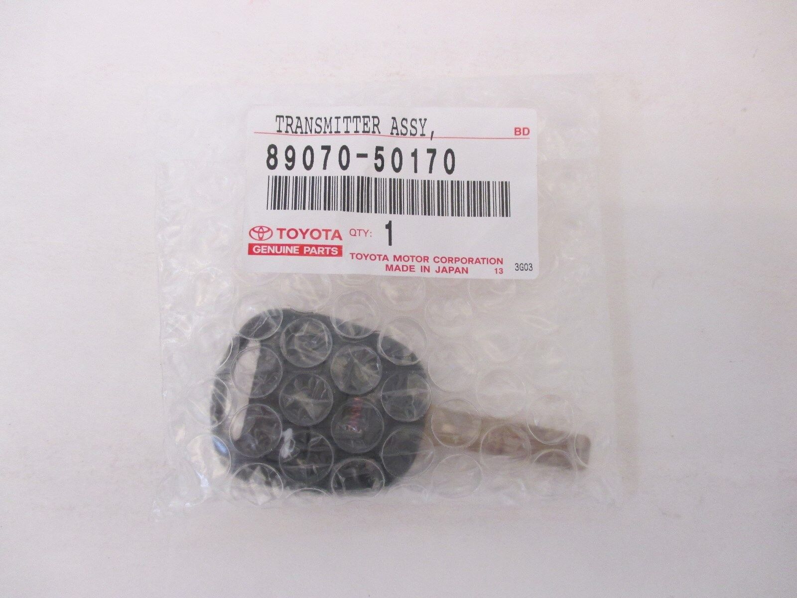 LEXUS OEM FACTORY MASTER KEY WITH REMOTE 1998-2000 LS400 89070-50170