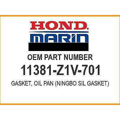 Honda GASKET, OIL PAN 11381-Z1V-701 OEM NEW