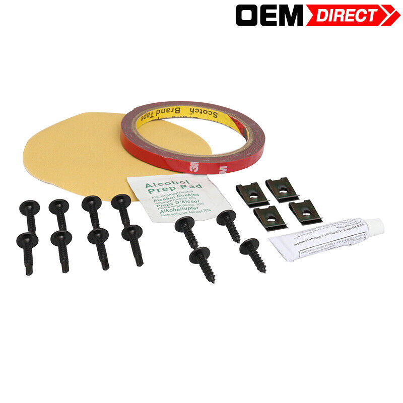For 3M Front Bumper Lip Installation Hardware Kit Package