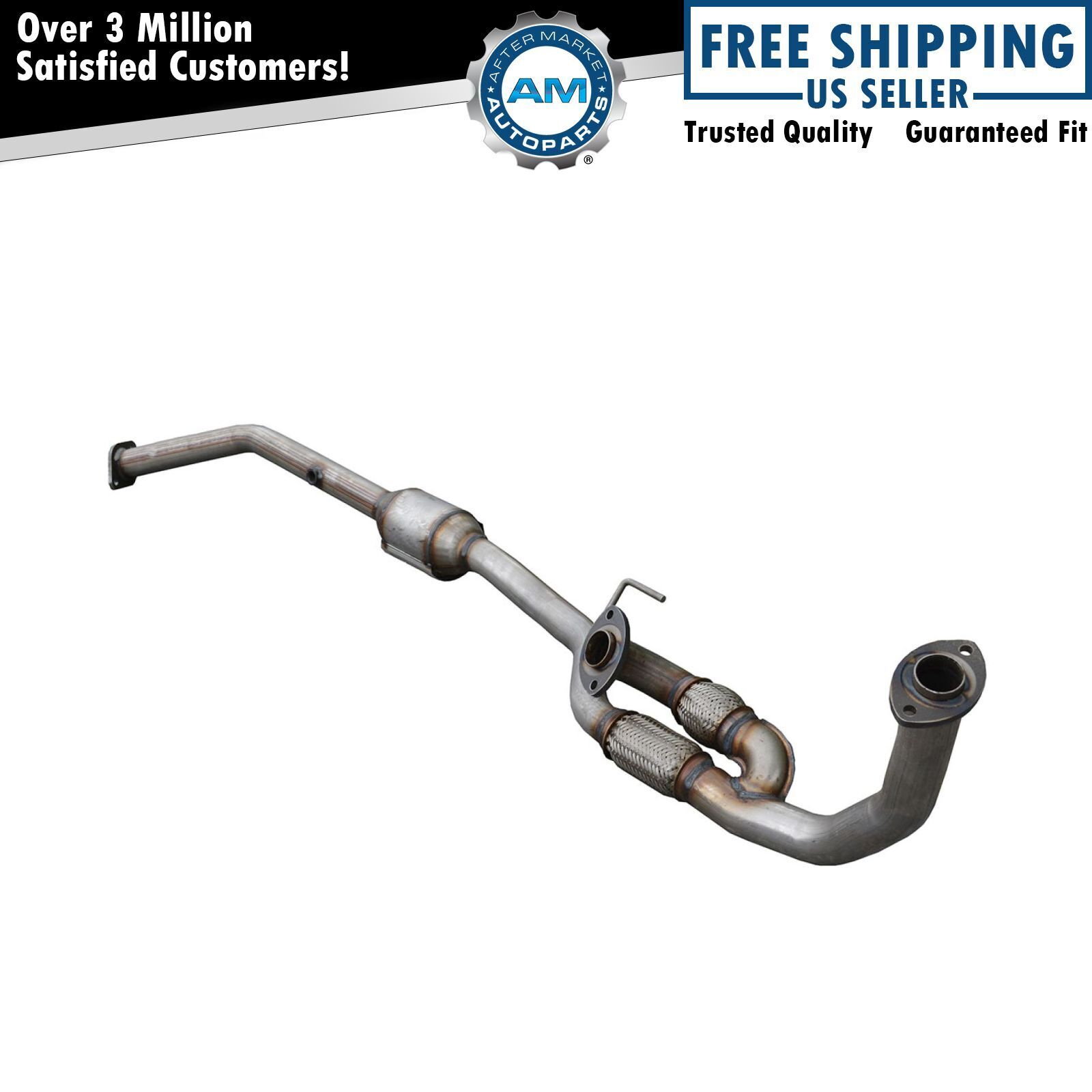 Front Exhaust Pipe w/ Catalytic Converter for 98-00 Toyota Sienna