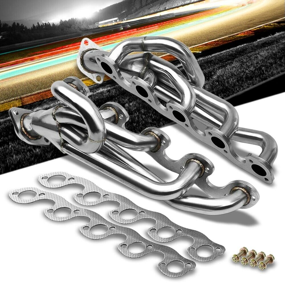 Stainless Steel Exhaust Header Manifold For 96-02 Dodge Ram 2500/500 Base 8.0L