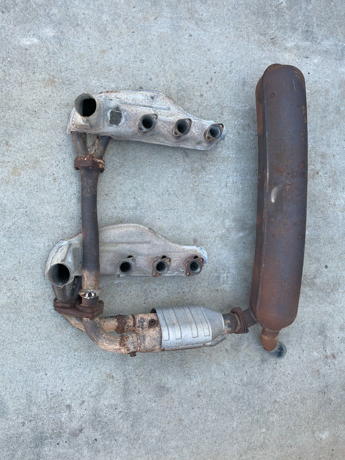 Porsche '78 and '79 Complete Exhaust System # 930 211 025 01