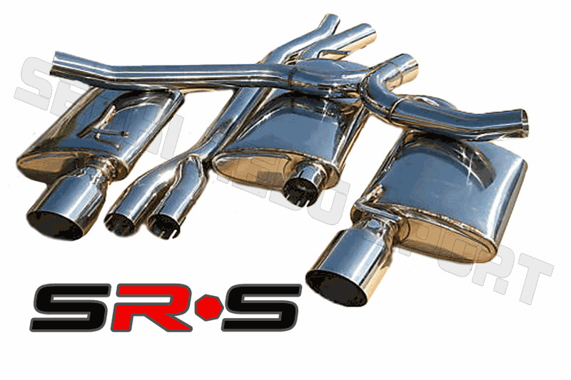 SRS CATBACK EXHAUST 06-10 07 08 DODGE CHARGER 3.5L V6 GREAT HORSEPOWER INCREASE
