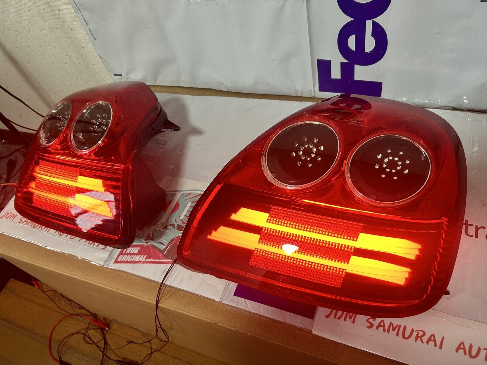 Toyota MR2 SPYDER MRS 2002-2007 FULL LED Tail Lights Lamps Taillights PLUG&PLAY
