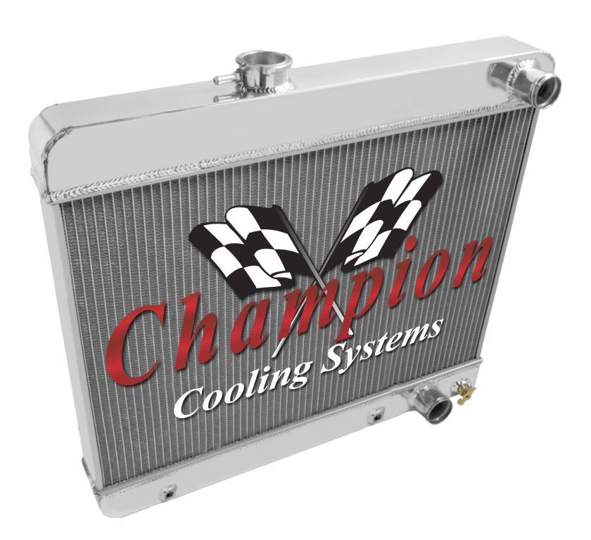 Aluminum Champion 3 Row All Aluminum Radiator for 1965 Buick Skylark V8 Engine