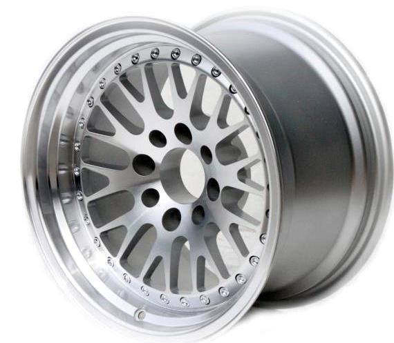 15X8 VARRSTOEN V3 CCW STYLE WHEEL 4x100 +25 MACHINED FACE FIT CIVIC SI INTEGRA
