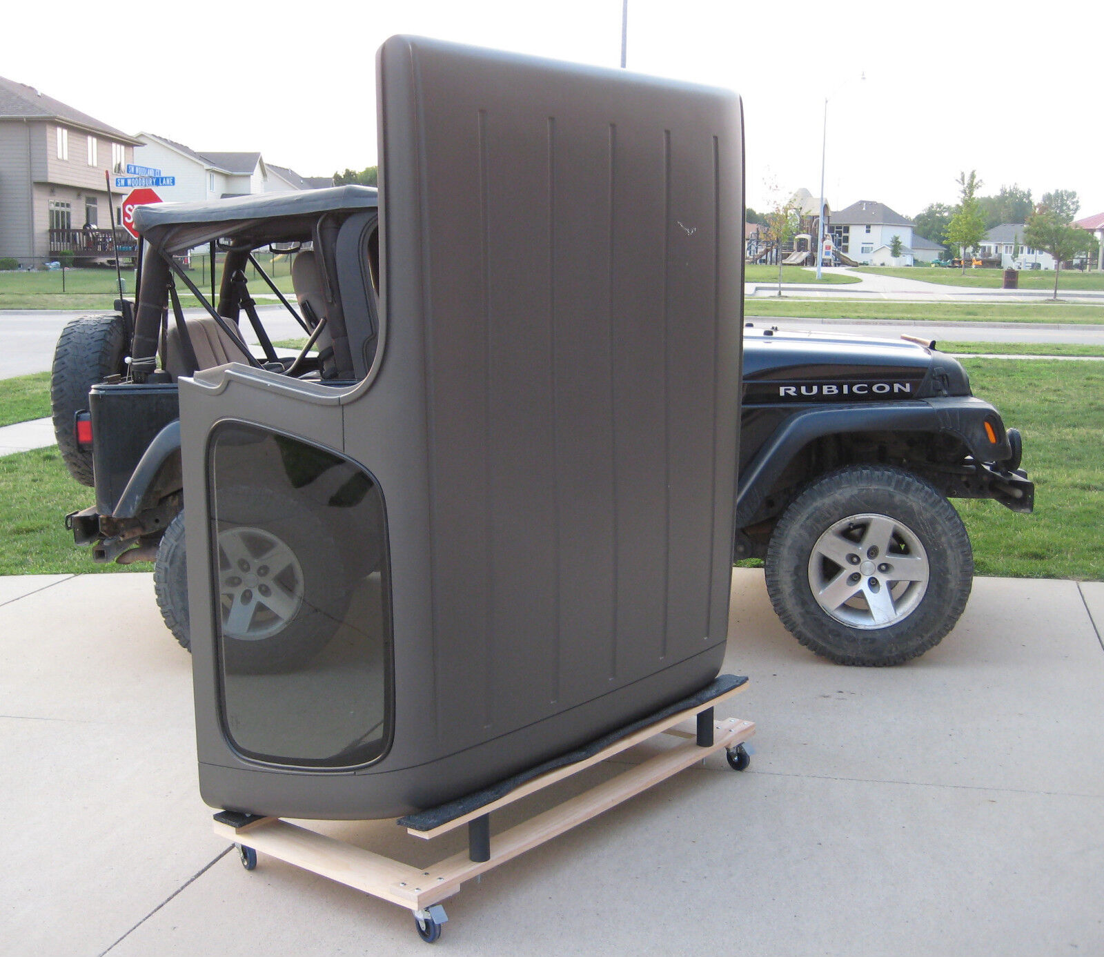 Hardtop Holder / Storage Cart for Jeep Wrangler TJ and YJ