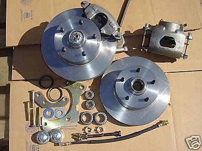  1958 CHEVY IMPALA BEL AIR FRONT DISC BRAKES  BOLTS TO STOCK SPINDLES 