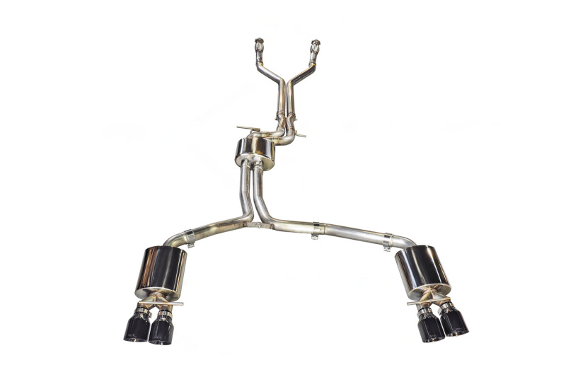 AWE Touring Edition Exhaust for Audi C7 S6 4.0T W/ Diamond Black Tips