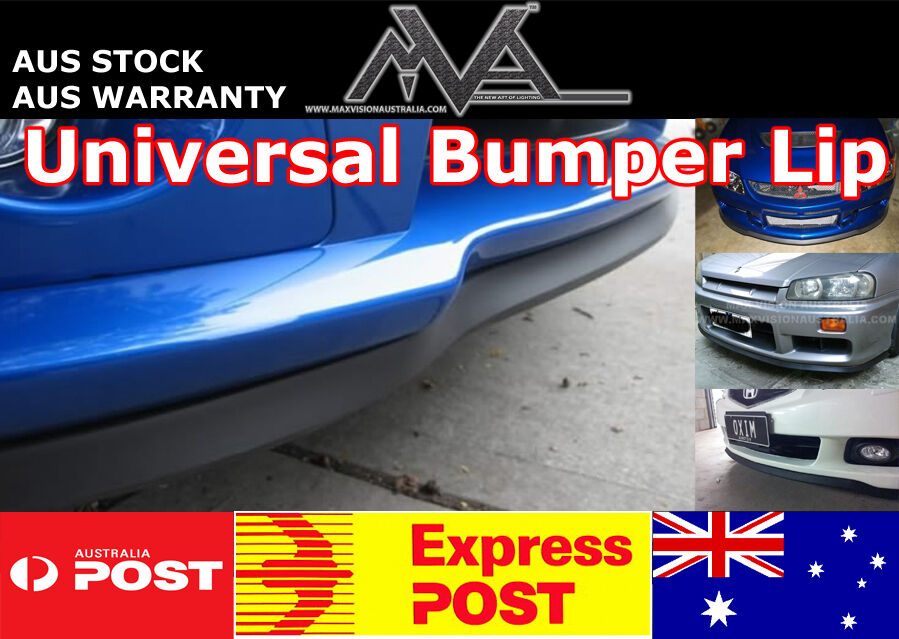 Universal Bumper Lip Spoiler Splitter for Nissan 180SX Silvia 200sx s13 s14 s15